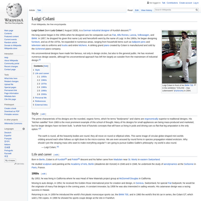 Luigi Colani - Wikipedia