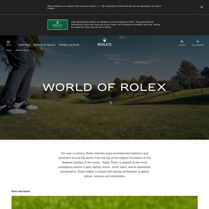 Discover more on Rolex.com