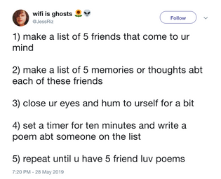 @JessRiz: friend luv poems