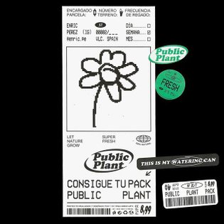 #Repost @pauladealvaro Public plant pack [Contains: 1 watering can, 1 poster, 10 stickers and some water]. A project about e...