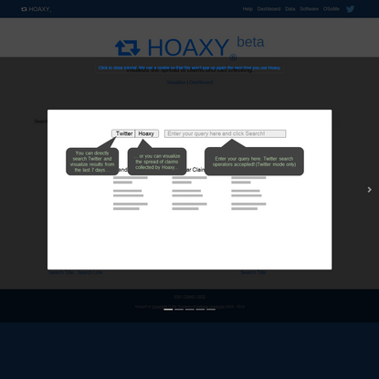 Hoaxy: How claims spread online
