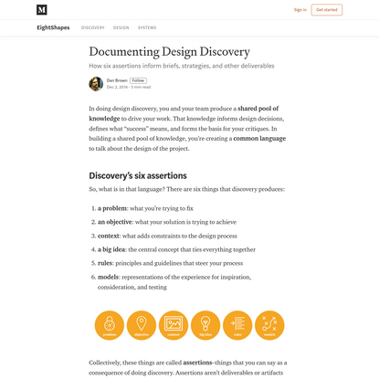 Documenting Design Discovery