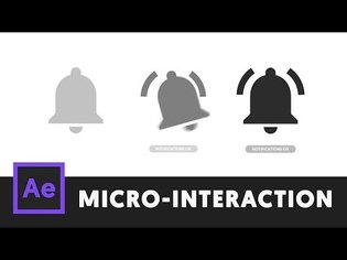 Notification Bell Icon Animation - After Effects Tutorial (Microinteraction 5)