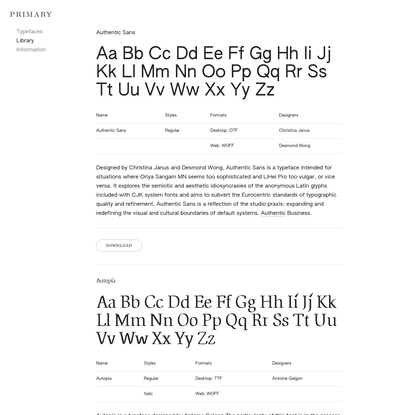 Libre and open source type resources — Are.na