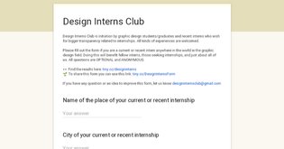 Design Interns Club