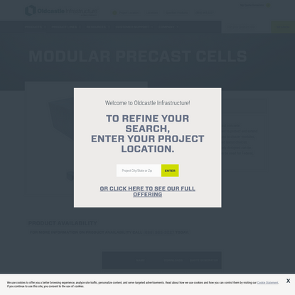 Modular Precast Cells | Oldcastle Infrastructure