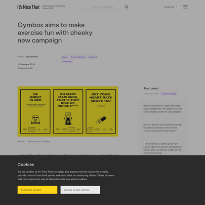Gymbox aims to make exercise fun with cheeky new campaign