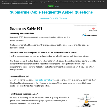 Submarine Cable FAQs