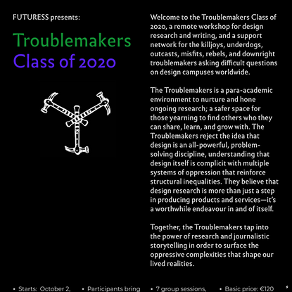 Futuress presents The Troublemakers — Class of 2020