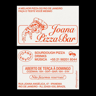 Identity for @joanapizzabar by @sometimes__alway