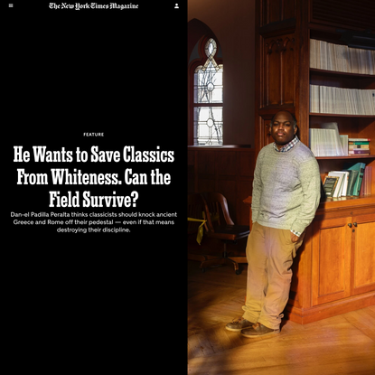 He Wants to Save Classics From Whiteness. Can the Field Survive?