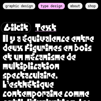 bb-bureau — Benoît Bodhuin – visual research, type design and teaching