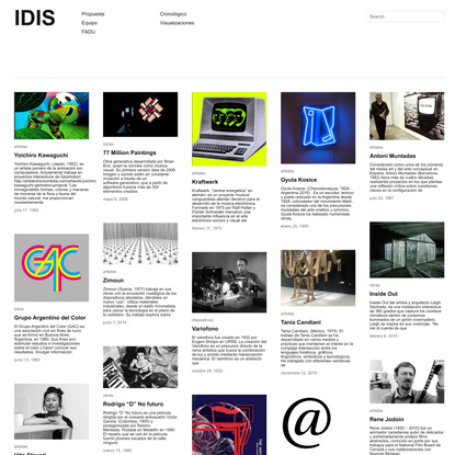 IDIS | investigaciones sobre el Diseño de Imagen y Sonido