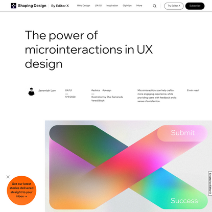 Microinteractions in UX Design: Best Practices and Examples