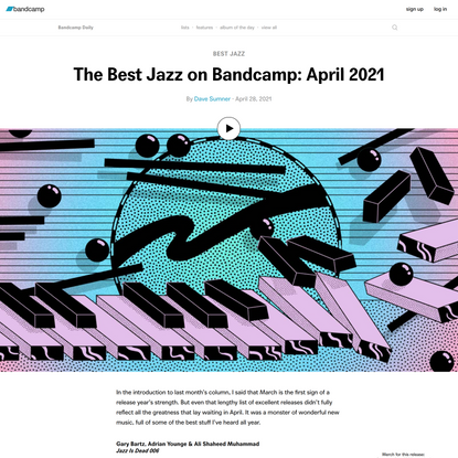 The Best Jazz on Bandcamp: April 2021