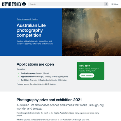 Australian Life photography competition - City of Sydney