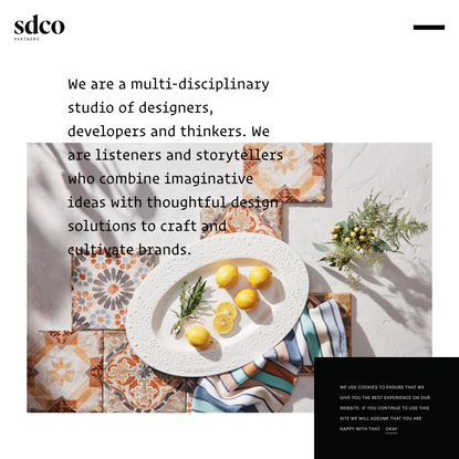 SDCO Partners | Branding Design Agency in Charleston, SC | Stitch Design Co.