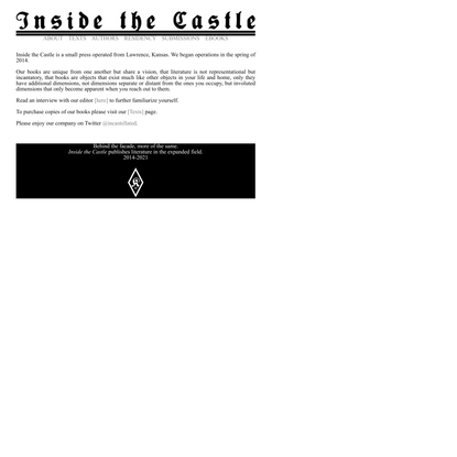 inside the castle | » About
