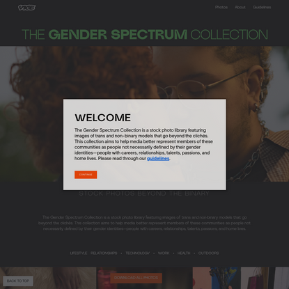 The Gender Spectrum Collection: Stock Photos Beyond the Binary