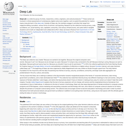 Deep Lab - Wikipedia