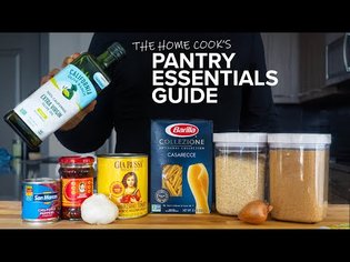 The Beginner's Guide to PANTRY ESSENTIALS + ORGANIZATION (w/ shopping list)