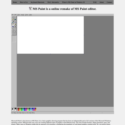 Paint : Microsoft Paint Online