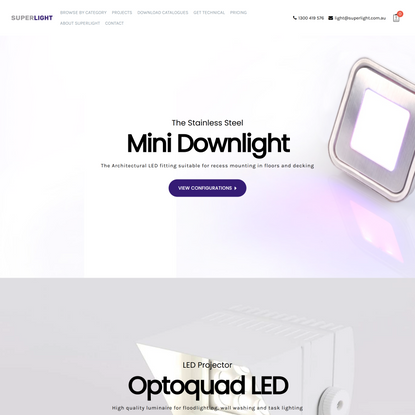 Light Manufacturer | LED Light Strips in Australia | Superlight
