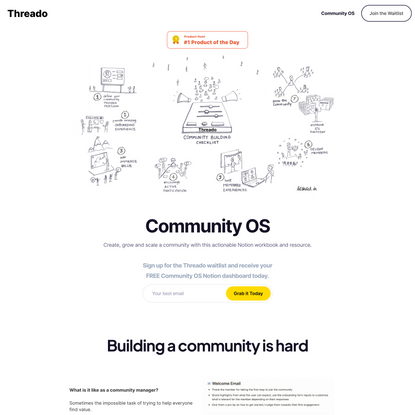 Community OS by Threado