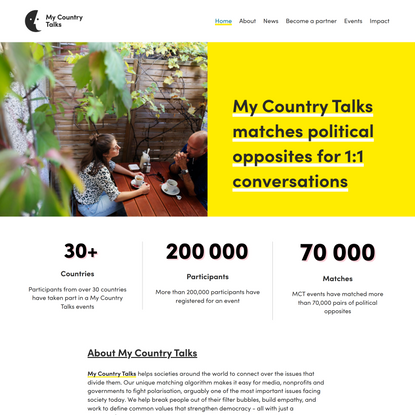 Home | My Country Talks
