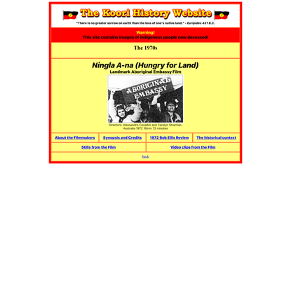 The Koori History Website - History images