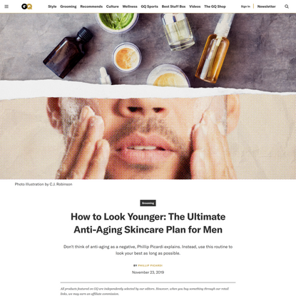 How to Look Younger: The Ultimate Anti-Aging Skincare Plan for Men
