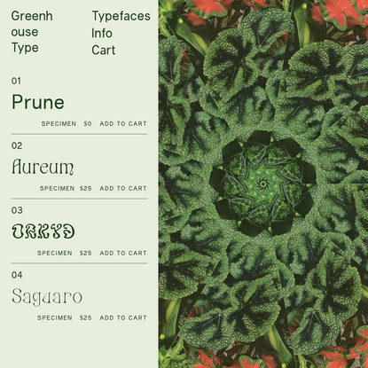 Greenhouse Type