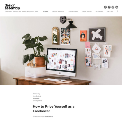 How to Price Yourself as a Freelancer - Design Assembly