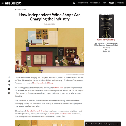 Indie Wine Shops Are Changing the Wine Industry | Wine Enthusiast