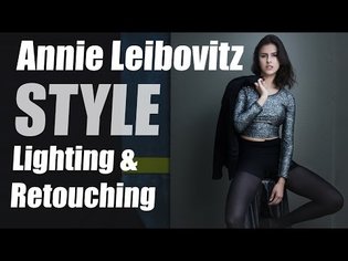 Annie Leibovitz Style Lighting &amp; Retouching Technique