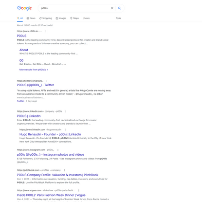 p00ls - Google Search