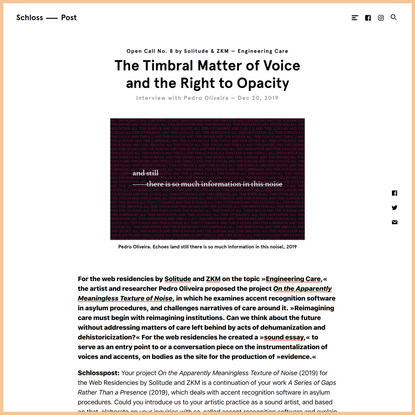 The Timbral Matter of Voice and the Right to Opacity