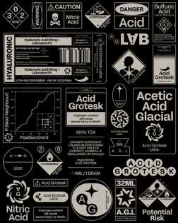 Acid Grotesk Typeface by Folch