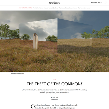 The Theft of the Commons