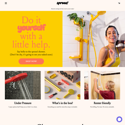 sproos! the first home improvement brand for renters