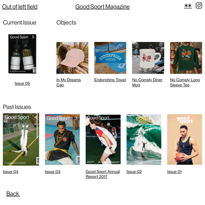 Shop — Good Sport Magazine
