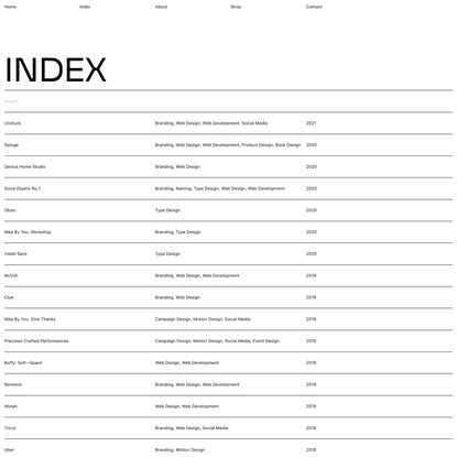 Index | Violet Office