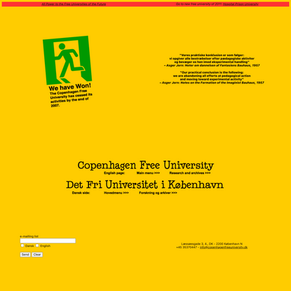 Copenhagen Free University