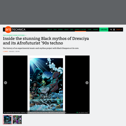 Inside the stunning Black mythos of Drexciya and its Afrofuturist ’90s techno