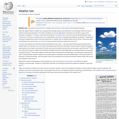 Weather lore - Wikipedia