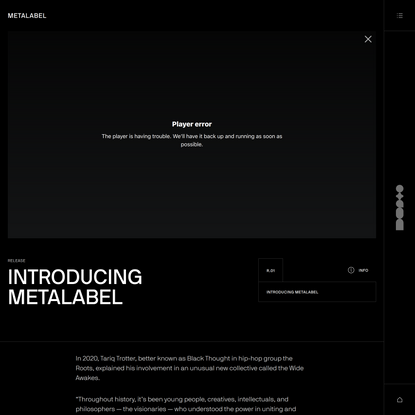 Introducing metalabel | Metalabel