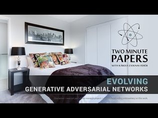 Evolving Generative Adversarial Networks | Two Minute Papers #242