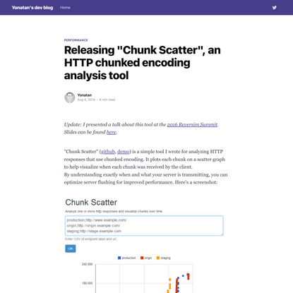 Releasing “Chunk Scatter”, an HTTP chunked encoding analysis tool