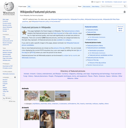 Wikipedia:Featured pictures - Wikipedia