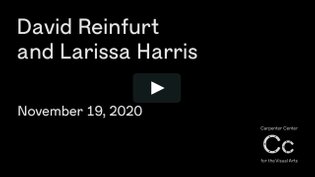 In Conversation: David Reinfurt and Larissa Harris